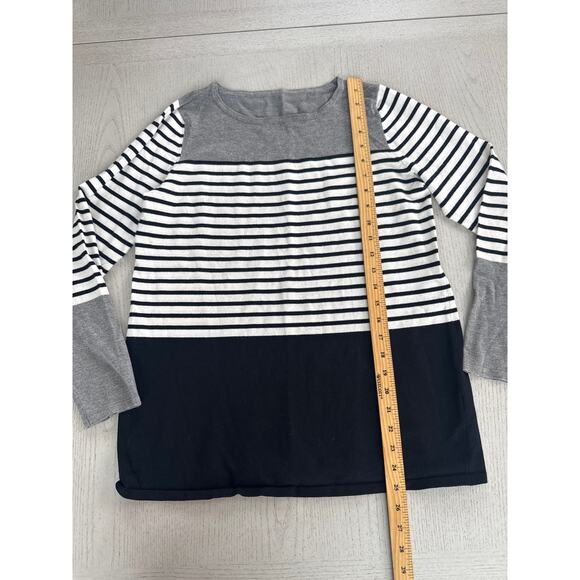 Unbranded Striped Sweater Indie Normalcore Basiccore - Picture 2 of 5